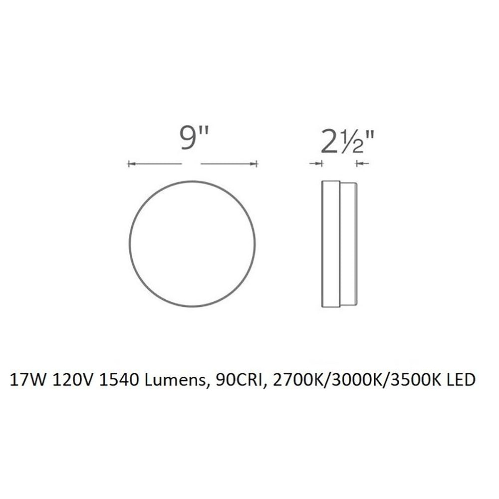 Circa Outdoor Wall / Ceiling Light