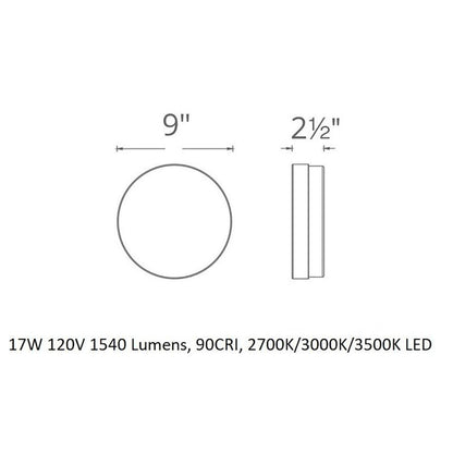 Circa Outdoor Wall / Ceiling Light