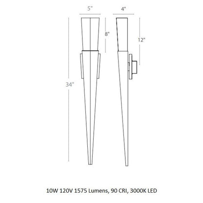 Elessar Outdoor Wall Light