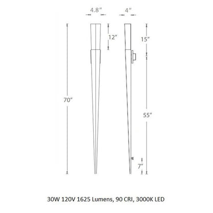 Elessar Outdoor Wall Light