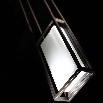 Framed Outdoor Long Wall Light
