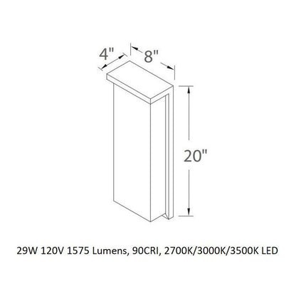 Ledge Indoor / Outdoor Wall Light