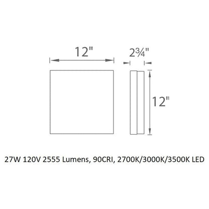 Matrix Outdoor Wall / Ceiling Light