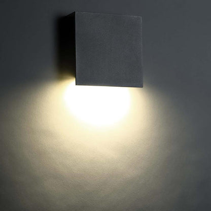 Square Outdoor Wall Light