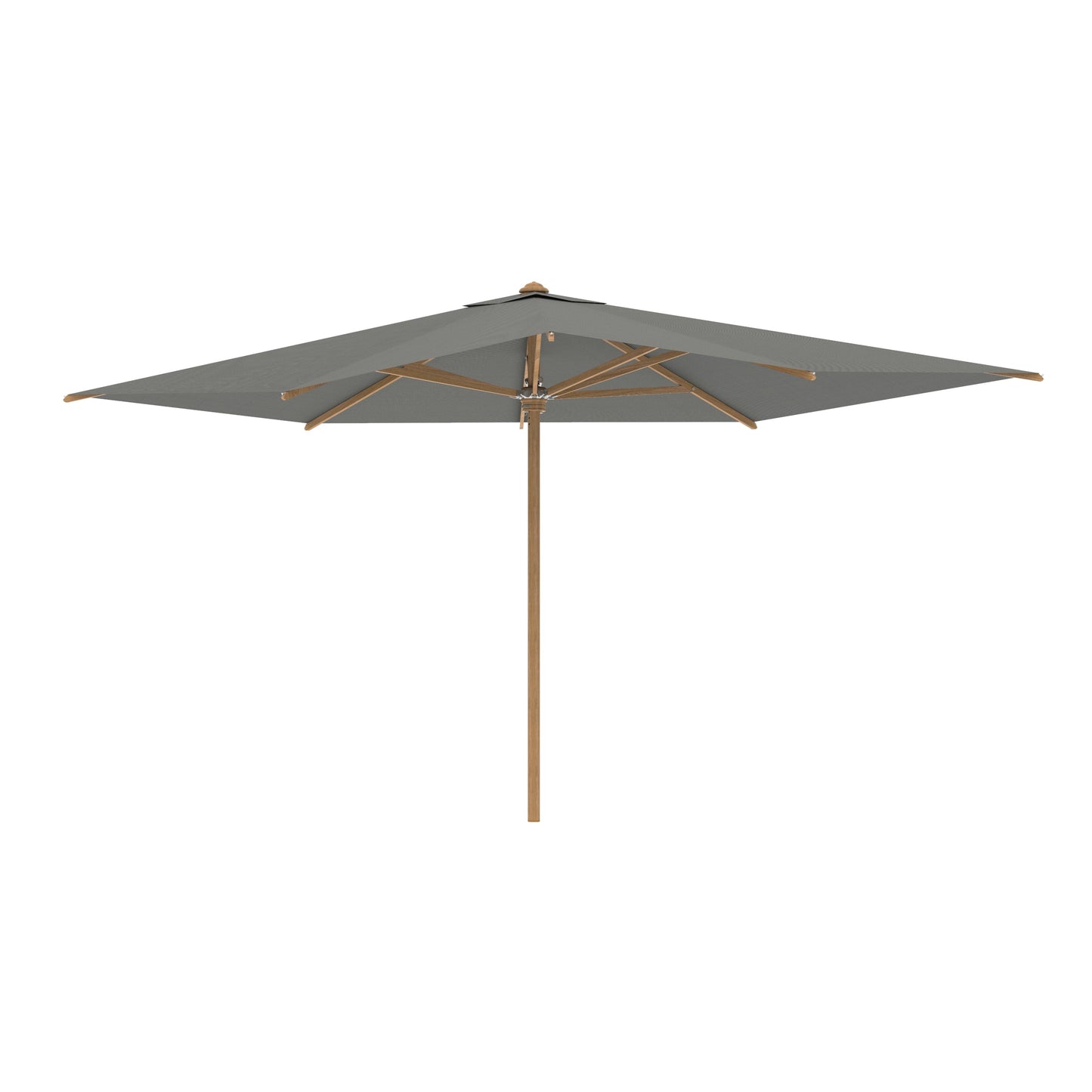 Shady Rectangle Teak Umbrella