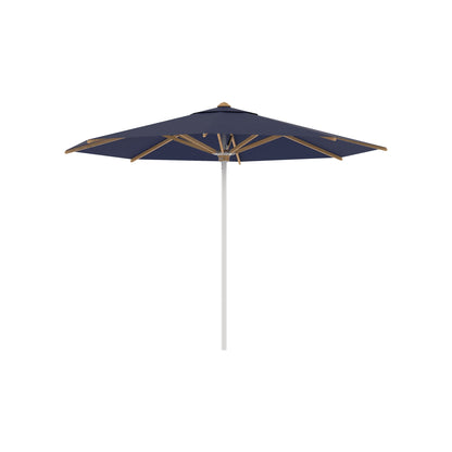 Shady Round Umbrella with Teak Ribs