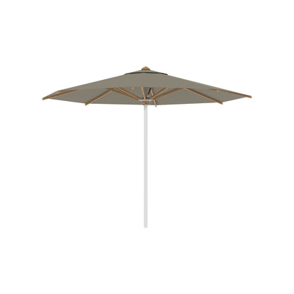 Shady Round Umbrella with Teak Ribs