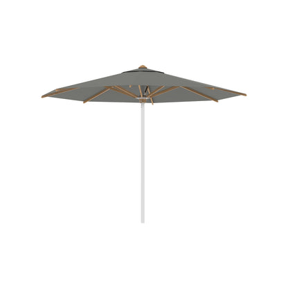 Shady Round Umbrella with Teak Ribs