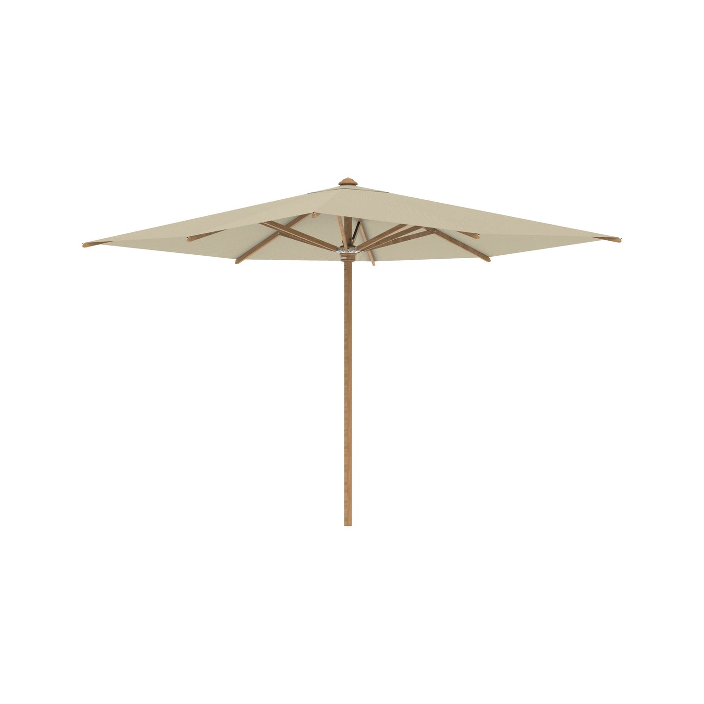 Shady Square Teak Umbrella