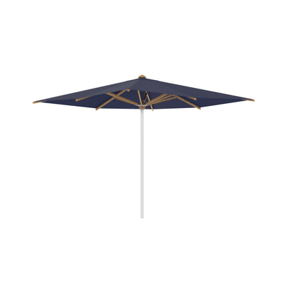 Shady Square Umbrella with Teak Ribs