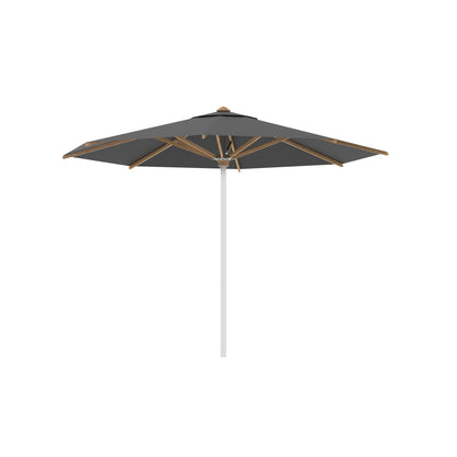 Shady Round Umbrella with Teak Ribs