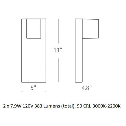 Sean Lavin Quadrate Outdoor Wall Sconce
