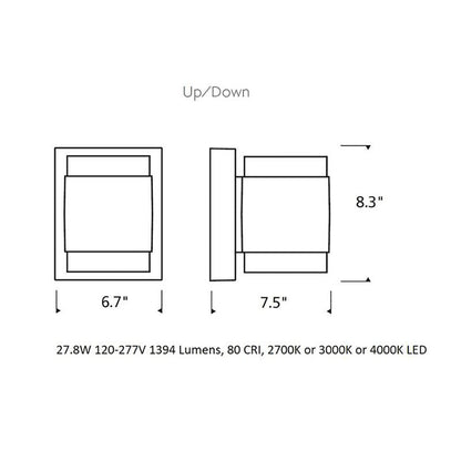 Sean Lavin Voto Large Outdoor Wall Light