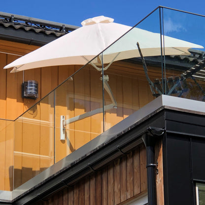 Paraflex Wallflex Round Wall-Mount Umbrella