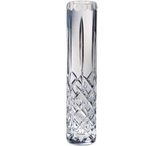 Hand Cut - Mouth Blown - Crystal - Bud Vase - 8" Height - Made in Europe