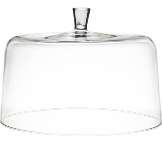 Euorpean Quality Glass - Extra Large Glass - Clear - Cake Dome - 11.5" Diameter - Made in Europe